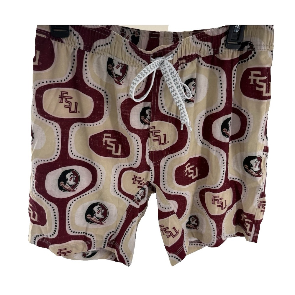 Wes and Willy FSU Florida State‎ Seminoles Swim Shorts Mens Large NEW
